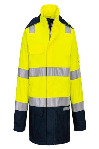 FR605 Bizflame Rain+ Hi-Vis Multi-Norm Contrast Flame Resistant Jacket