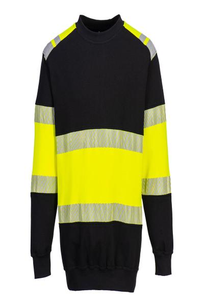 FR716 PW3 Modaflame Knit Hi-Vis Class 1 Flame Resistant Sweatshirt