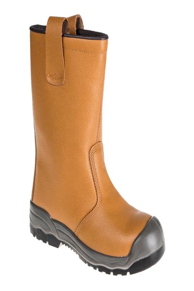 FW13 Steel Action Leather Rigger Boots S1P SR