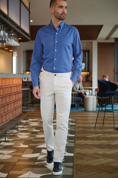 8058 Leo Slim Fit Chino Trousers