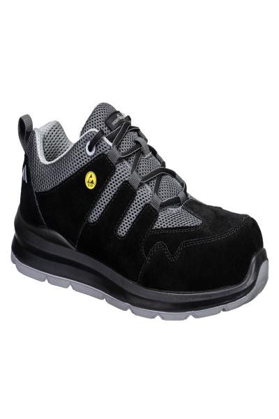 FE07 Composite Cow Suede Leather Trainers S1 ESD SR FO